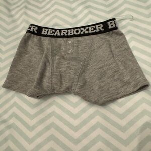 Buil A Bear Bearboxer Gray Boxer Briefs for stuffed teddy pals